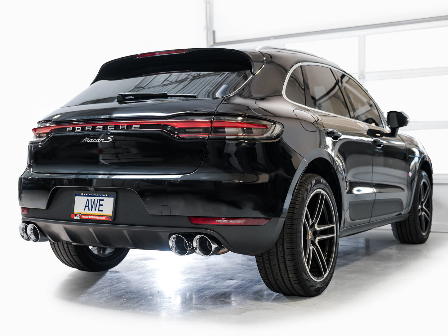 AWE Tuning Touring Edition Catback Exhaust w/ Chrome Silver Tips for 19-21 Porsche Macan 3.0T/2.9TT (3015-42951)