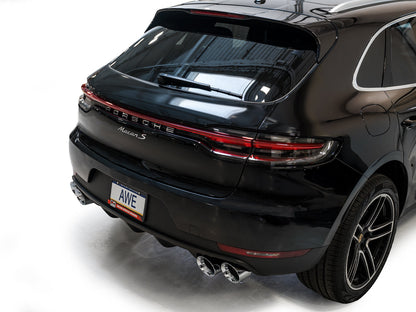 AWE Tuning Touring Edition Catback Exhaust w/ Chrome Silver Tips for 19-21 Porsche Macan 3.0T/2.9TT (3015-42951)