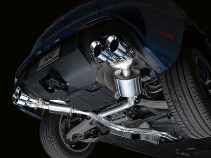 AWE Tuning Touring Edition Catback Exhaust w/ Chrome Silver Tips for 19-21 Porsche Macan 3.0T/2.9TT (3015-42951)
