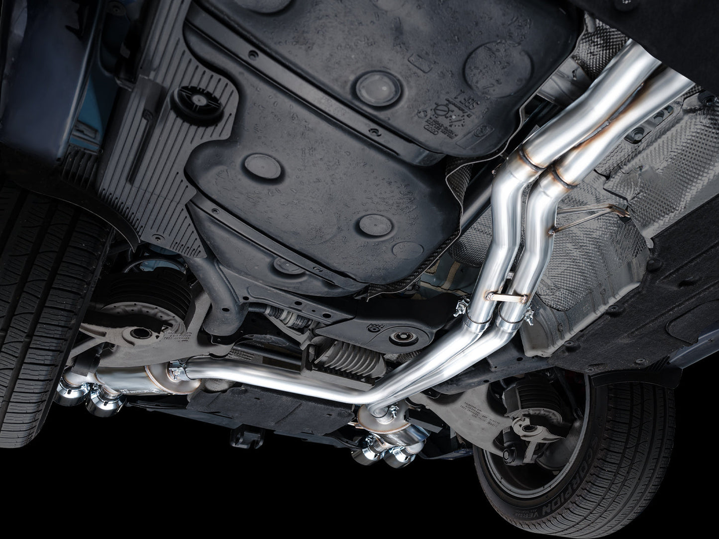 AWE Tuning Touring Edition Catback Exhaust w/ Chrome Silver Tips for 19-21 Porsche Macan 3.0T/2.9TT (3015-42951)