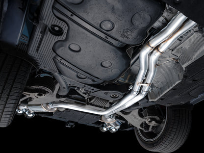 AWE Tuning Touring Edition Catback Exhaust w/ Chrome Silver Tips for 19-21 Porsche Macan 3.0T/2.9TT (3015-42951)