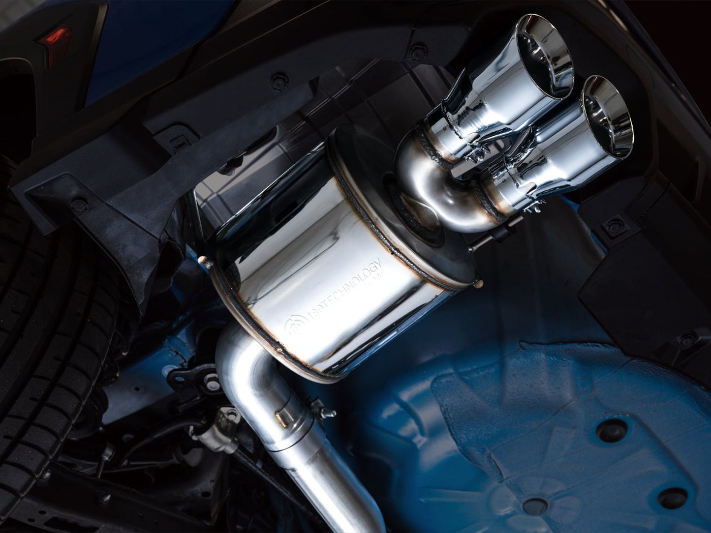 AWE Tuning Touring Edition Exhaust for VB Subaru WRX - Chrome Silver Tips (3015-42979)