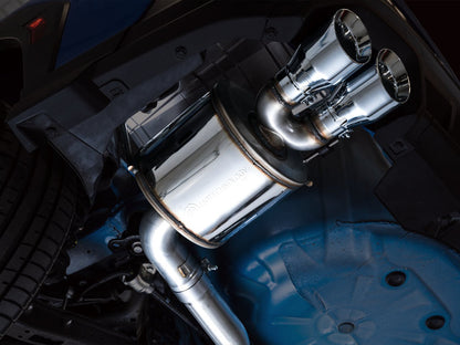 AWE Tuning Touring Edition Exhaust for VB Subaru WRX - Chrome Silver Tips (3015-42979)