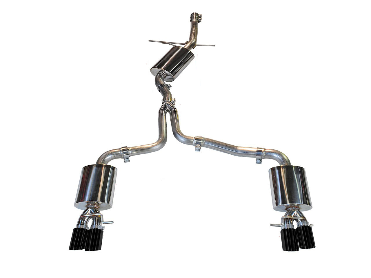 AWE Touring Edition Exhaust and Downpipe Systems for B8/B8.5 A4 2.0T