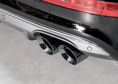 AWE Tuning Touring Edition Exhaust for 8R SQ5 - Quad Outlet, Diamond Black Tips (3015-43056)