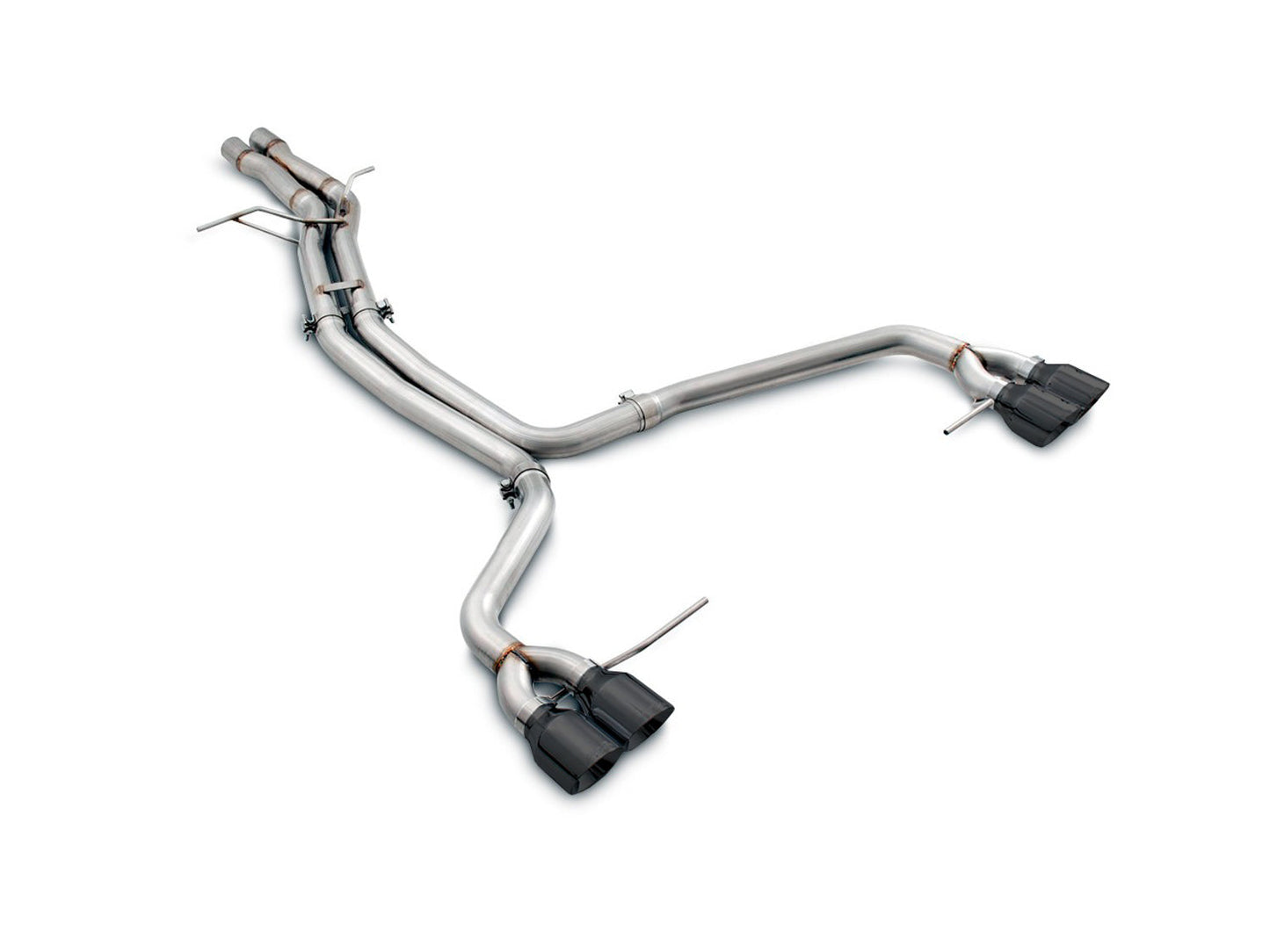 AWE Tuning Touring Edition Exhaust System for Porsche Macan S / GTS / Turbo - Diamond Black 102mm Tips (3015-43072)