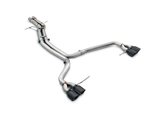 AWE Tuning Touring Edition Exhaust System for Porsche Macan S / GTS / Turbo - Diamond Black 102mm Tips (3015-43072)