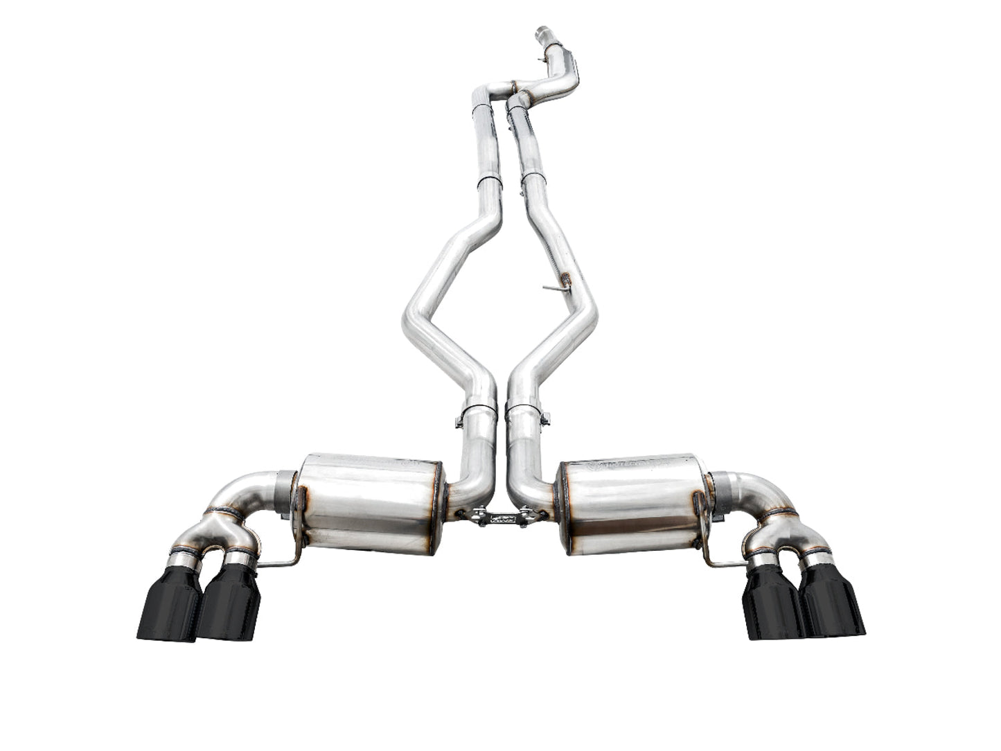 AWE Tuning Non-Resonated Touring Edition Exhaust for G2X M340i / M440i - Diamond Black Tips (3015-43156)