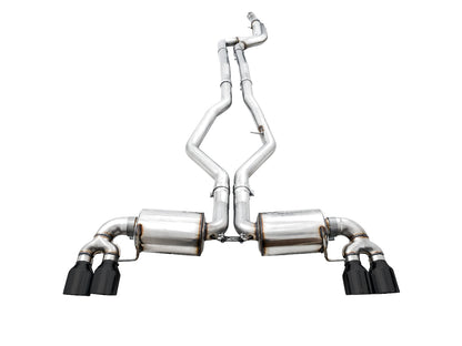 AWE Tuning Non-Resonated Touring Edition Exhaust for G2X M340i / M440i - Diamond Black Tips (3015-43156)