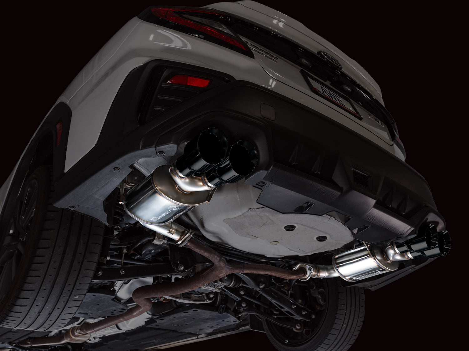 AWE Tuning 3015-43424 Touring Edition Axle‚ÄêBack Exhaust for 22-25 Subaru WRX V