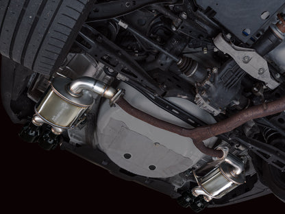 AWE Tuning 3015-43424 Touring Edition Axle‚ÄêBack Exhaust for 22-25 Subaru WRX V