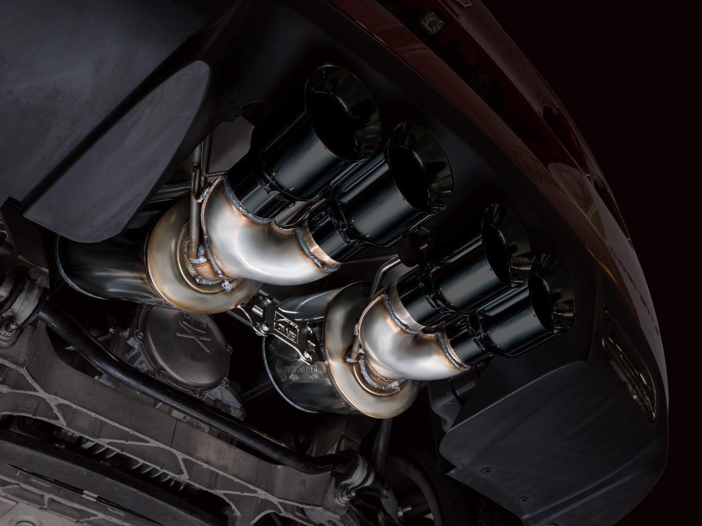 AWE Tuning 3015-43660 Axleback Exhaust For Chevrolet Corvette 6.0L Touring