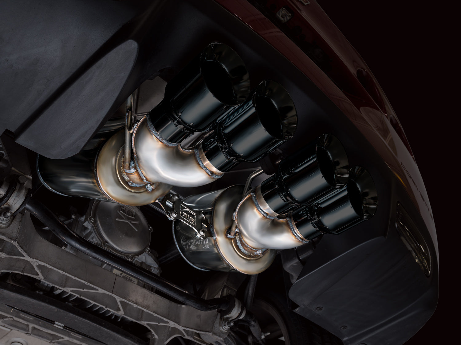 AWE Tuning 3015-43660 Axleback Exhaust For Chevrolet Corvette 6.0L Touring