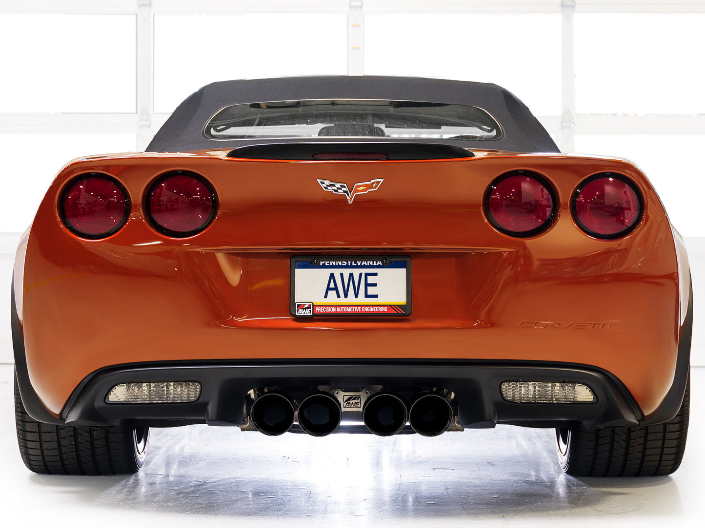 AWE Tuning 3015-43660 Axleback Exhaust For Chevrolet Corvette 6.0L Touring
