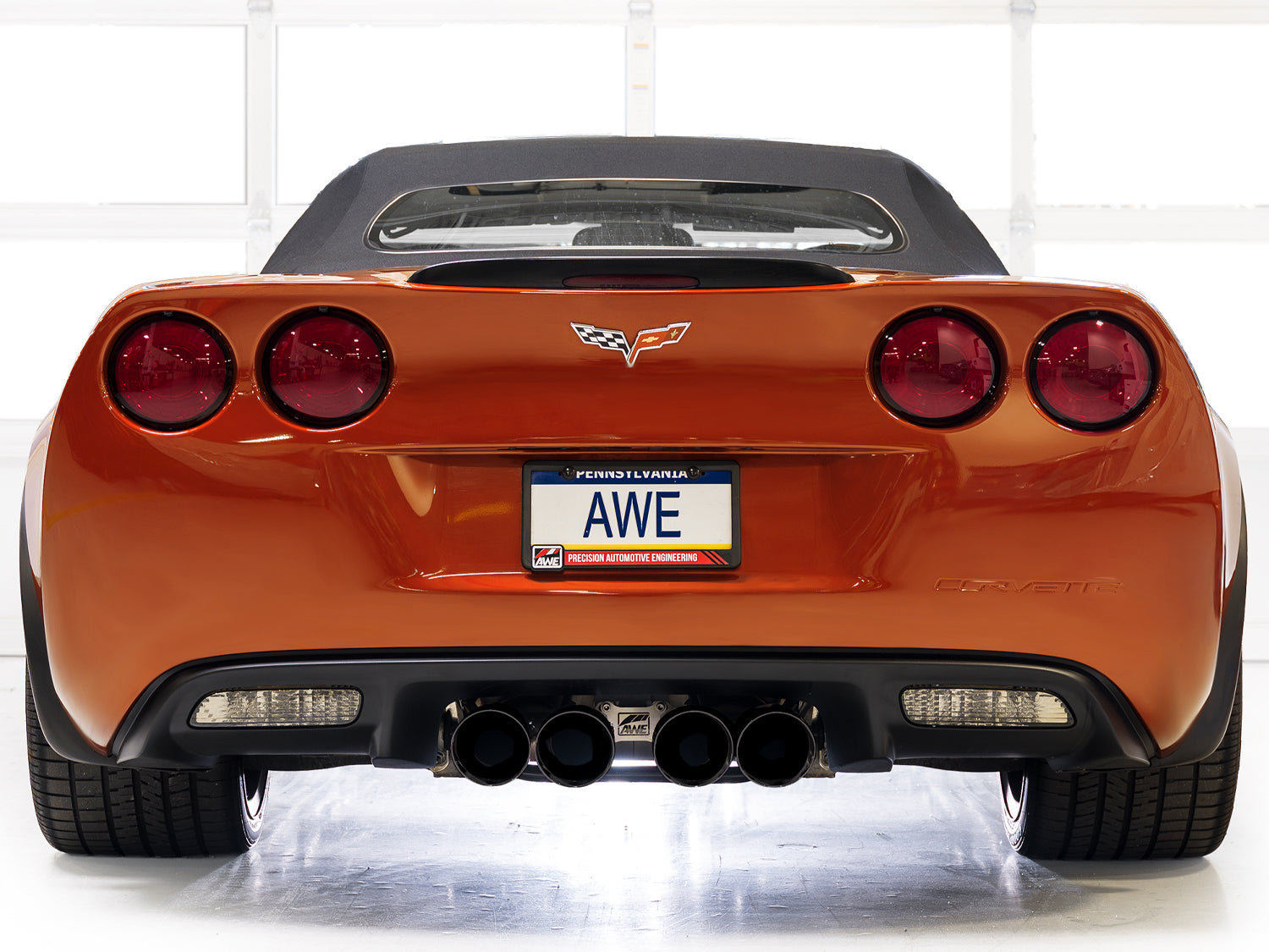 AWE Tuning 3015-43660 Axleback Exhaust For Chevrolet Corvette 6.0L Touring