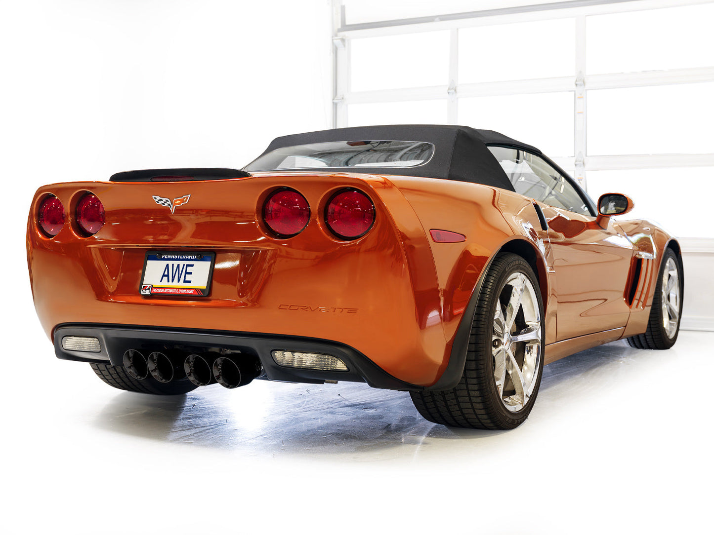 AWE Tuning 3015-43660 Axleback Exhaust For Chevrolet Corvette 6.0L Touring