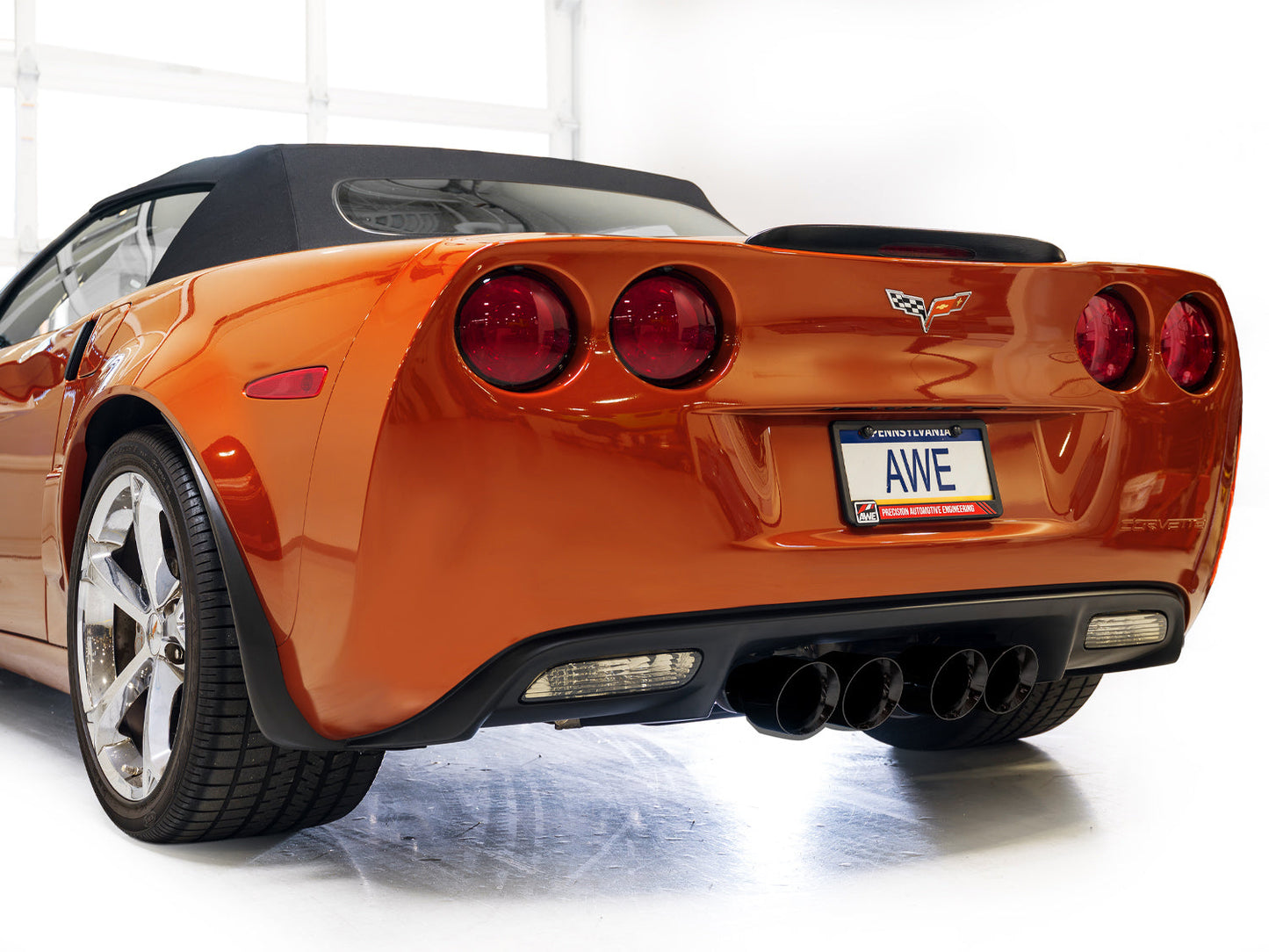 AWE Tuning 3015-43660 Axleback Exhaust For Chevrolet Corvette 6.0L Touring