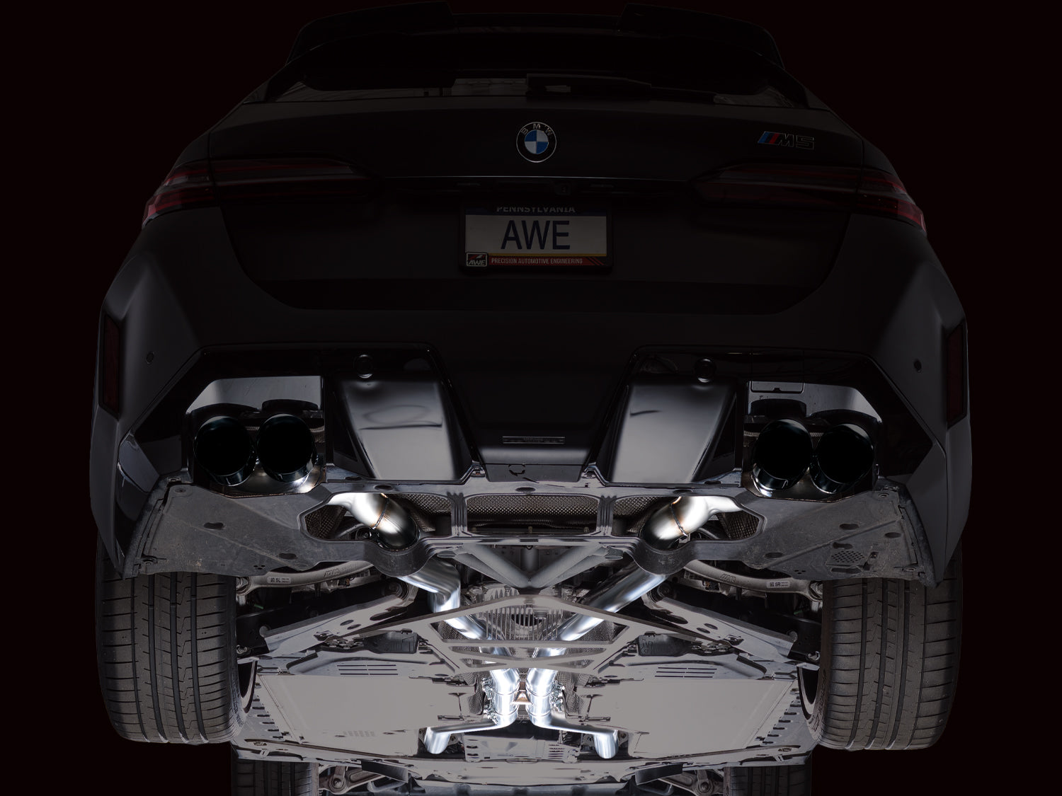 AWE Tuning 3015-43790 Catback Exhaust For BMW G90/G99 M5 Touring Edition