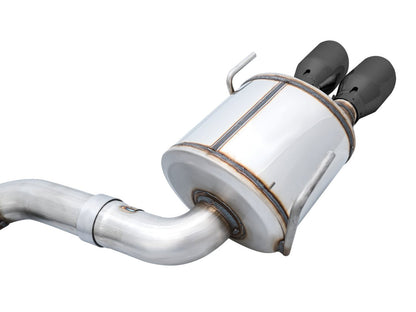 AWE Tuning Touring Edition Exhaust - Diamond Black Tips for 2022+ VB Subaru WRX (3015-43979)