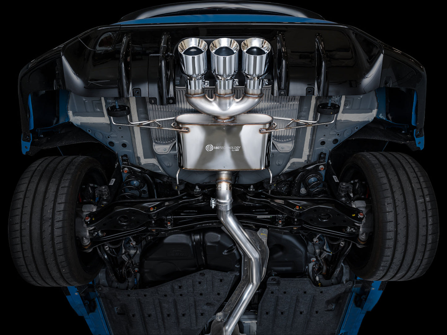 AWE Tuning Touring Edition Exhaust w/ Triple Chrome Silver Tips for 2023 Honda Civic Type R FL5 (3015-52287)