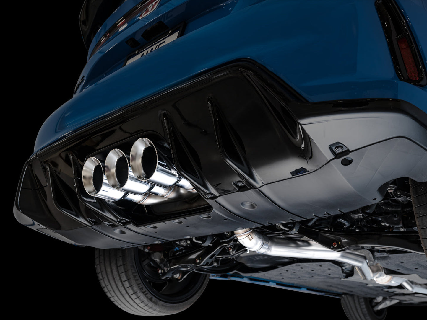 AWE Tuning Touring Edition Exhaust w/ Triple Chrome Silver Tips for 2023 Honda Civic Type R FL5 (3015-52287)
