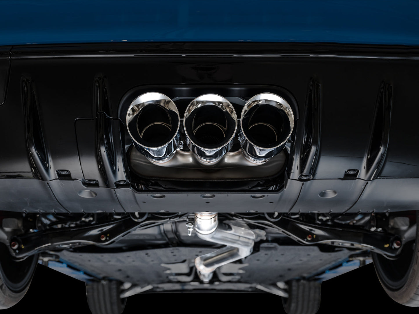 AWE Tuning Touring Edition Exhaust w/ Triple Chrome Silver Tips for 2023 Honda Civic Type R FL5 (3015-52287)