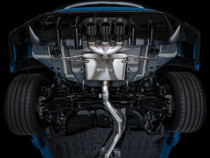 AWE Tuning Touring Edition Exhaust w/ Triple Diamond Black Tips for 2023 Honda Civic Type R FL5 (3015-53287)