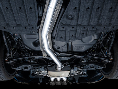 AWE Tuning Touring Edition Exhaust w/ Triple Diamond Black Tips for 2023 Honda Civic Type R FL5 (3015-53287)