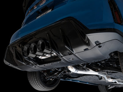 AWE Tuning Touring Edition Exhaust w/ Triple Diamond Black Tips for 2023 Honda Civic Type R FL5 (3015-53287)