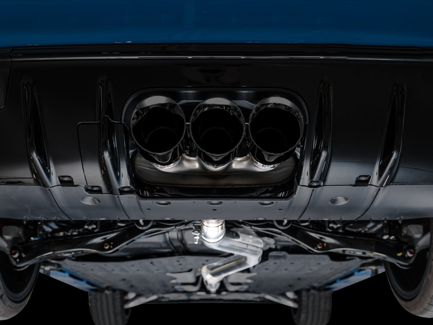 AWE Tuning Touring Edition Exhaust w/ Triple Diamond Black Tips for 2023 Honda Civic Type R FL5 (3015-53287)