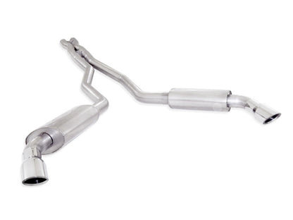 Stainless Works 3in Exhaust X-Pipe S-Tube Turbo Mufflers Polished Tips | Camaro (10-15) 6.2L (CA10CBL-LMF)