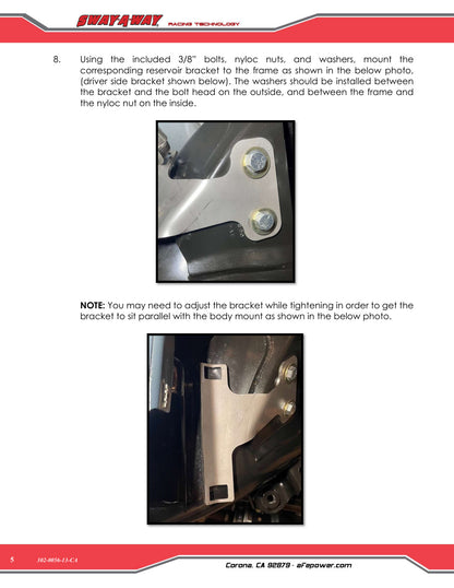 aFe Sway-A-Way 2.5 Rear Coilovers | Ford Bronco (21-26) (302-0056-13-CA)