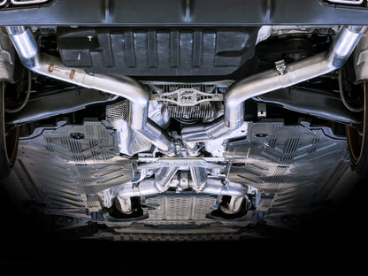 AWE Tuning Track Edition Exhaust System for 2019+ Mercedes-Benz W205 AMG C63/S Sedan (no tips) (3020-11034)