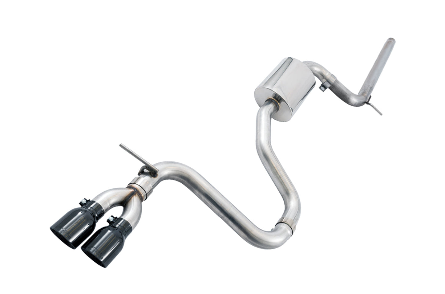 AWE Tuning Track Edition Exhaust for VW MK7 Golf 1.8T - Diamond Black Tips (90mm) (3020-23022)