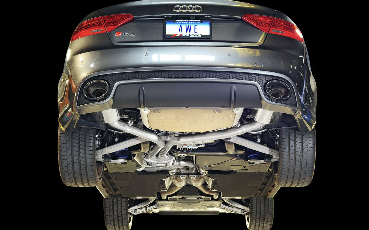 AWE Tuning Track Edition Exhaust System for Audi RS5 Cabriolet (3020-31012)