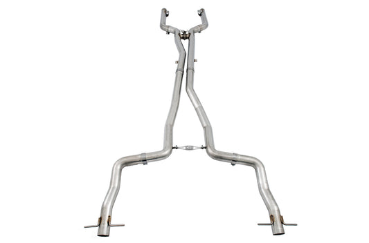 AWE Tuning Track Edition Exhaust System for Mercedes-Benz W205 AMG C63/S Sedan (no tips) (3020-31014)