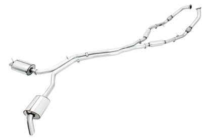 AWE Tuning Touring Edition Exhaust for Audi B9 SQ5 - Non-Resonated - No Tips (Turn Downs) (3020-31022)