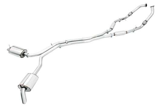 AWE Tuning Touring Edition Exhaust for Audi B9 SQ5 - Non-Resonated - No Tips (Turn Downs) (3020-31022)