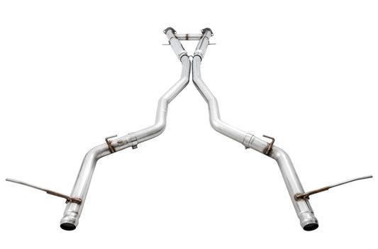 AWE Tuning Track Edition Exhaust for Jeep Grand Cherokee SRT and Trackhawk - for use with stock tips (3020-31023)