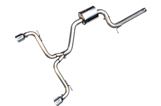 AWE Tuning Track Edition Exhaust for VW MK7 GTI - Chrome Silver Tips (3020-32022)