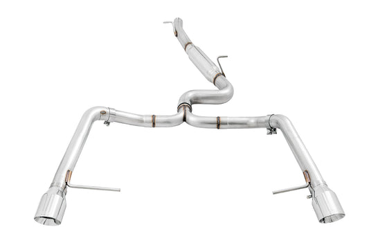 AWE Tuning Track Edition Exhaust for VW Golf Alltrack / Sportwagen 4Motion - Chrome Silver Tips (3020-32044)