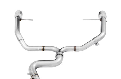 AWE Tuning Track Edition Exhaust for VW Golf Alltrack / Sportwagen 4Motion - Chrome Silver Tips (3020-32044)