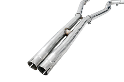AWE Tuning Touring Edition Exhaust for 15+ Charger 6.4 / 6.2 SC - Non-Resonated - Chrome Silver Tips (3020-32056)