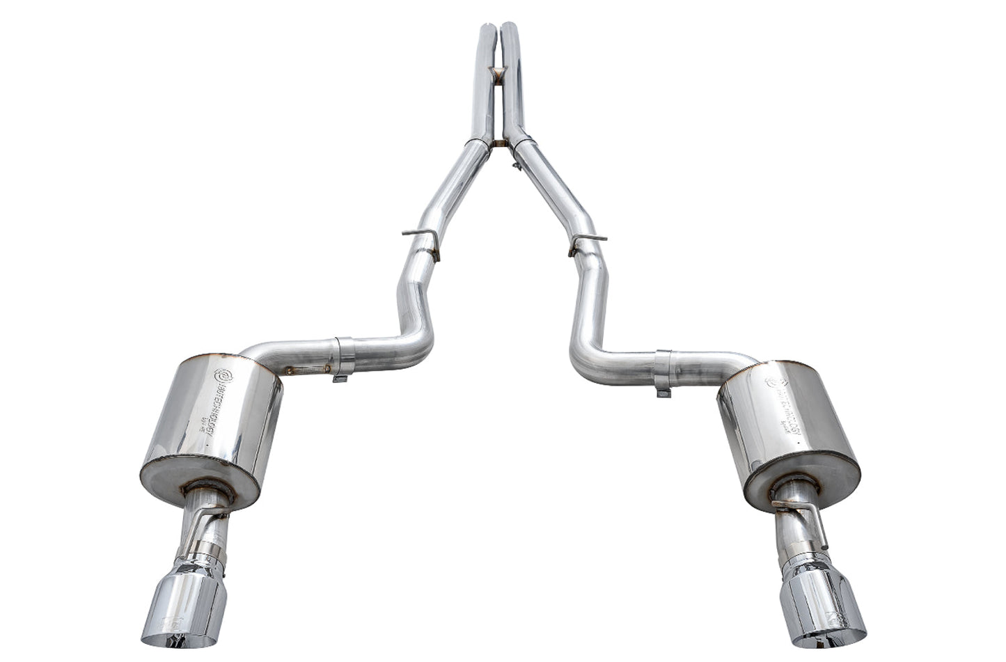 AWE Tuning Touring Edition Exhaust for 17+ Charger 5.7 - Non-Resonated - Chrome Silver Tips (3020-32060)