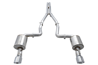 AWE Tuning Touring Edition Exhaust for 17+ Charger 5.7 - Non-Resonated - Chrome Silver Tips (3020-32060)