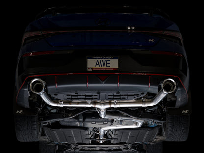AWE Tuning 3020-32237 Exhaust System for 22-26 Hyundai Elantra N 2.0