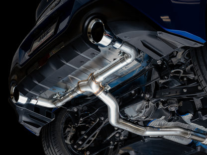 AWE Tuning Track Edition Exhaust for Subaru BRZ / Toyota GR86 / Toyota 86 / Scion FR-S - Chrome Silver Tips (3020-32279)