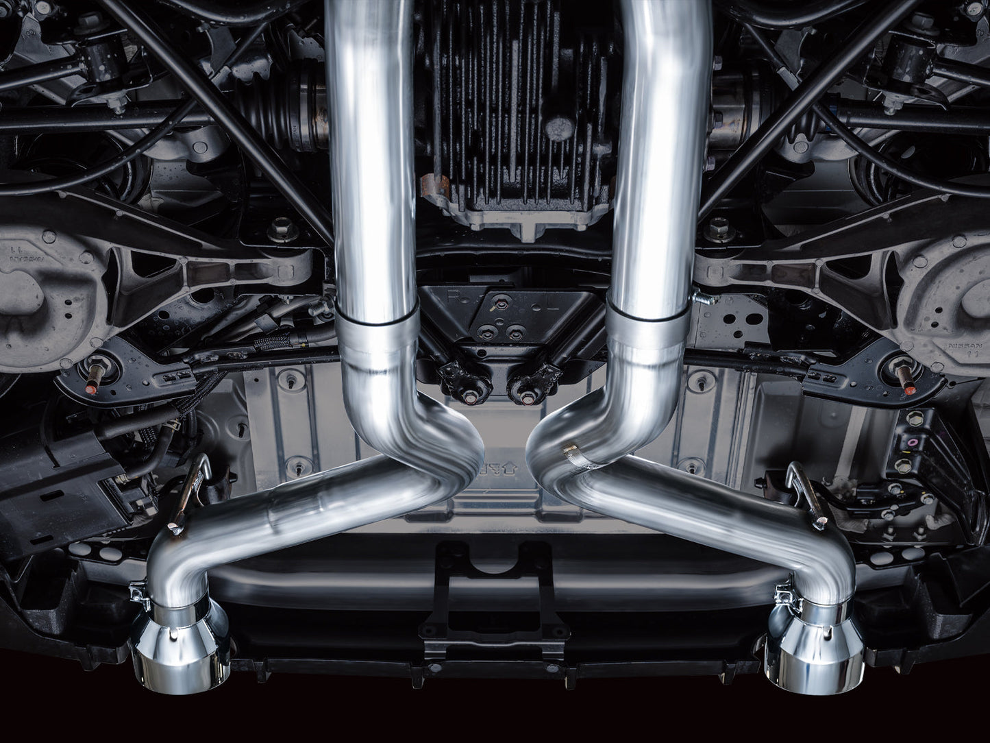 AWE Tuning Track Edition Catback Exhaust System w/ Chrome Silver Tips for 2023 Nissan Z RZ34 RWD (3020-32400)