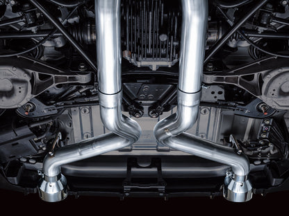 AWE Tuning Track Edition Catback Exhaust System w/ Chrome Silver Tips for 2023 Nissan Z RZ34 RWD (3020-32400)