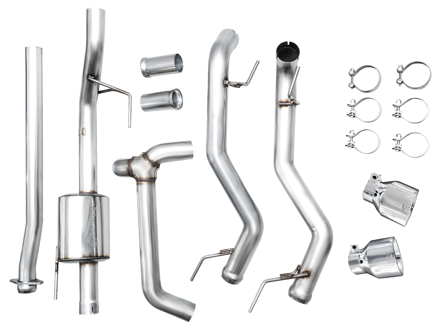 AWE Tuning 3020-32402 0FG Non-Resonated Catback For 2021-Up Ford F-150 Tremor
